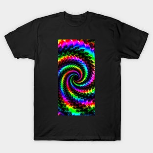 Hypersonic Fractal Rainbow Portal T-Shirt